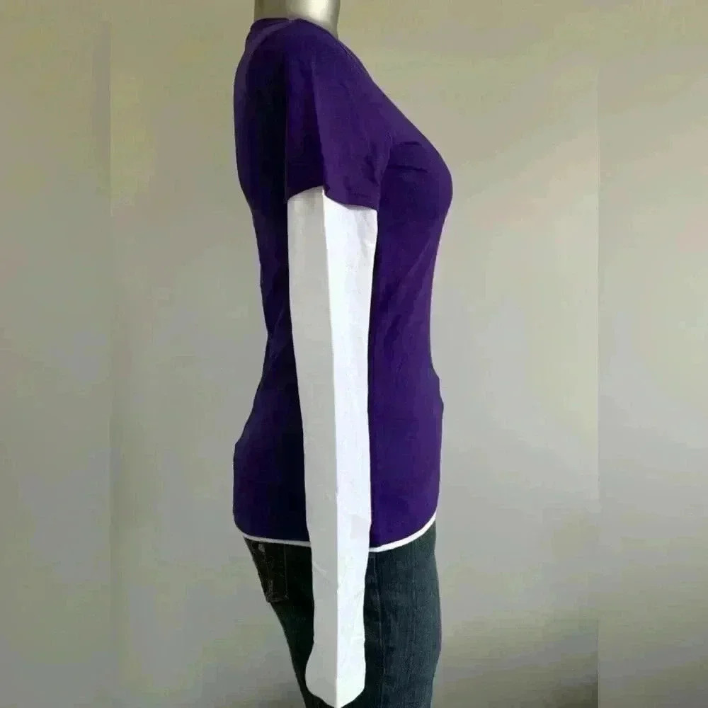 2 for $30 🆕 Youth | Minnesota Vikings Long Sleeve Top - Picture 4 of 16